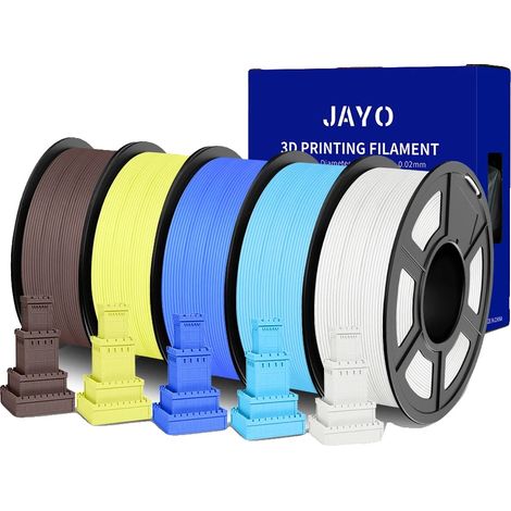 Filamento para impresora 3D, alta resistencia, impresión suave, HS Matte PLA 5MIX-6 (1/2)