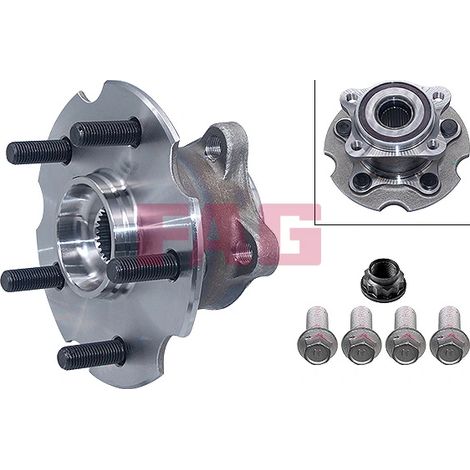 Kit de roulements de roue FAG 713 6189 80 LEXUS 4241010020 4241042040 424500R020