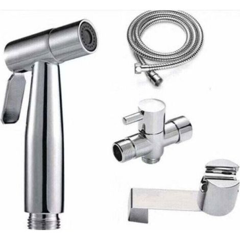 Enowelir Ensemble Pommeau Douche Tuyau Télescopique pour Lavabo Douchette Salle de Bain Nettoyage Cheveux