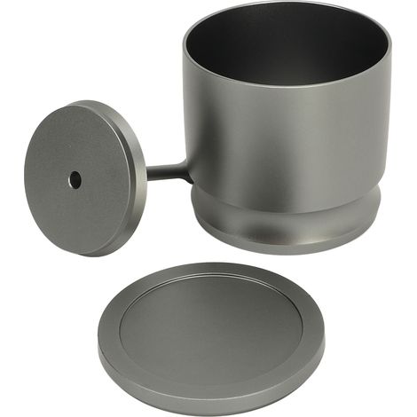 Diebstahlsicherer Dosierring aus Aluminiumlegierung für gemahlenen Kaffee, Brühzubehör, 58 mm, grau (1/5)