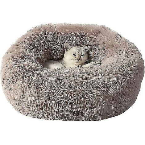 Pet Round Plush Warm Pet Bed  MUMU