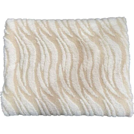 Coperta boucly 180x230 cm bianca - Atmosphera créateur d'intérieur (1/3)