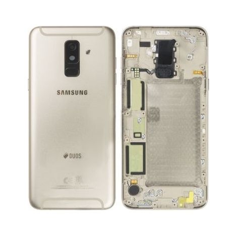 Cover posteriore per Samsung Galaxy A6 Plus 2018 - Originale - Oro