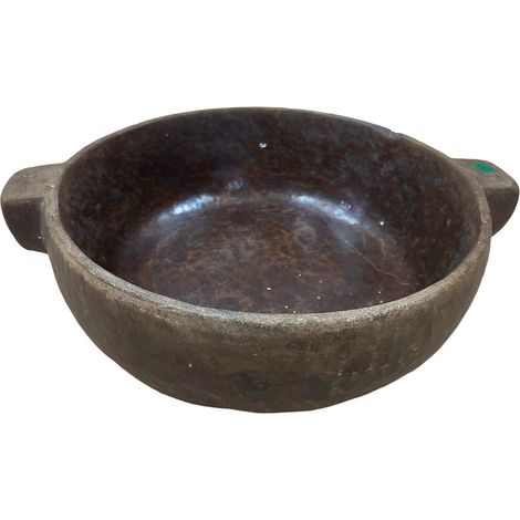 Bowl vintage marrón 36x36x44h cm (1/5)