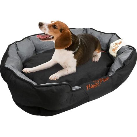 Cuccia Materassino per cani Letto per cani impermeabile in Tessuto Oxford confortevole traspirante sfoderabile - Taglia L 90x70x19cm