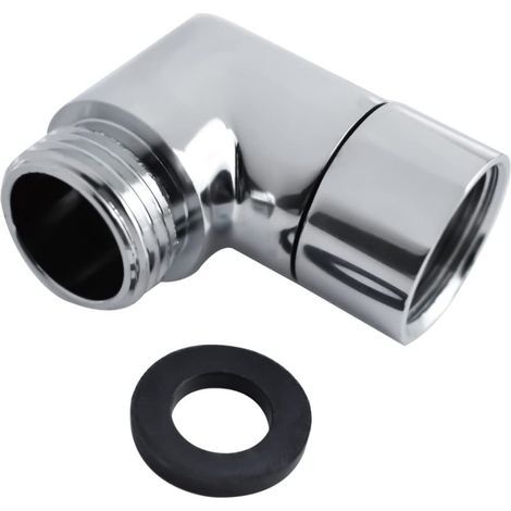 90° Shower Head Adapter, 1 Piece Copper Shower Head Connector, G1/2 Shower Heads and Hand Showers Adapter, Used to Connect Shower Heads (1/3)