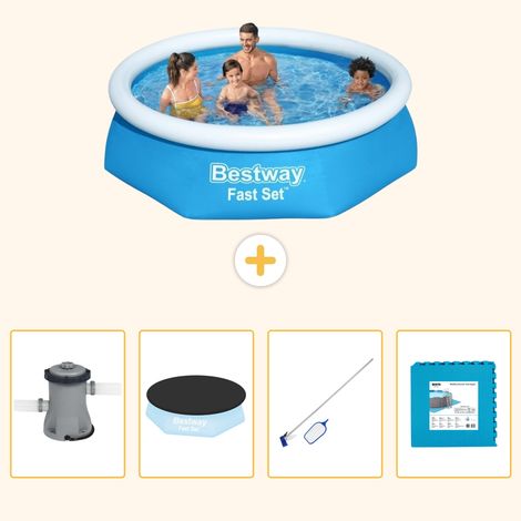 Bestway Bestway Fast Set Ronde - 244x61 cm - 5-pièces  S191 (1/5)