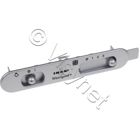 Bandeau de commande pour hotte Whirlpool - Ikea - 481245298329 (1/2)