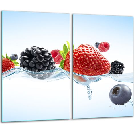 Tagliare in vetro 2x 30x52 frutta (1/5)