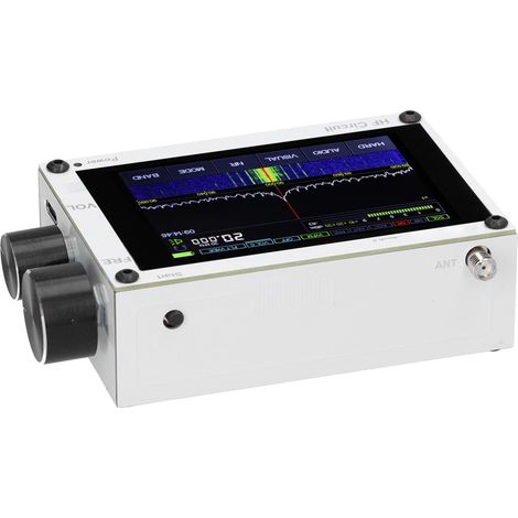 SDR-Empfänger mit Touchscreen, drahtloser Empfänger, Industriezubehör, 50 kHz–2 GHz, 3,5 Zoll (1/5)