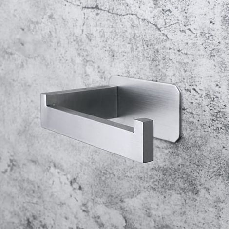 Dérouleur papier WC inox avec tablette, Universal Support de rouleau de rechange，easy