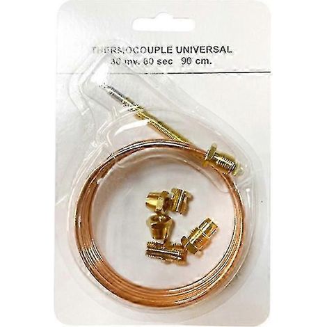 Vannes thermocouples à gaz de 90 cm pour chauffe-eau avec 5 pièces fixes pour four à gaz (1/5)