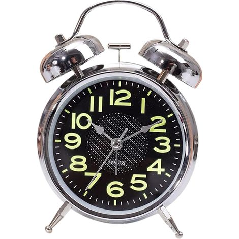 Réveil Mécanique Minuteur Vintage Silencieux 7,6 Centimètres (1/5)