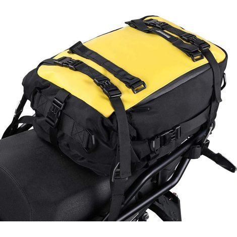 Motorrad Hecktasche 10/20/30L, wasserdicht, modular, gelb (1/5)