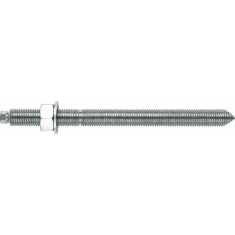 10 tiges filetées avec rondelle et écrou M10 x 130 mm Inox A4 pour scellement chimique - EQA410130 - Index (1/3)
