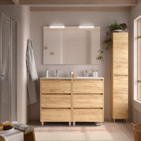 Meuble bain sur pieds SPLASH 3 tiroirs