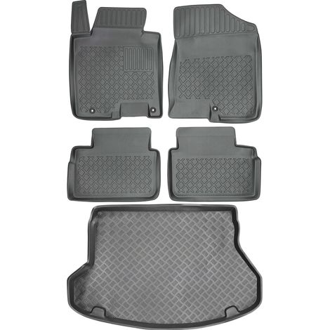 Juego de alfombrillas para Kia Ceed II Kombi (2012-2017) - Alfombrilla para coche + alfombrilla para maletero (1/5)