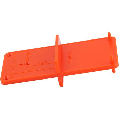Guide de charnière Gabarit de Perçage pour Porte Meuble Outil de Positionnement de Plaque en Bois (1/5)