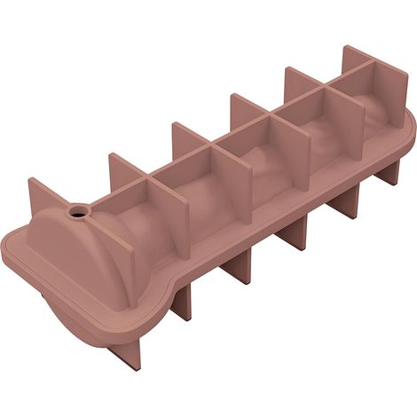 Moule à Glaces de Farce pour Adultes, Silicone Rigolo et Créatif, Bac à Glaces pour Whisky,Banane Brune,Banane Brune (1/4)