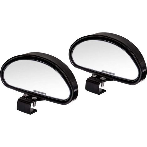 Retroviseur Conduite Accompagnée Retroviseur Angle Mort Miroir D'angle Mort RéTroviseur Conduite Accompagnée pour Tous Les Voitures- Miroir Convexe Angle réglable (2Pcs-A) (1/5)