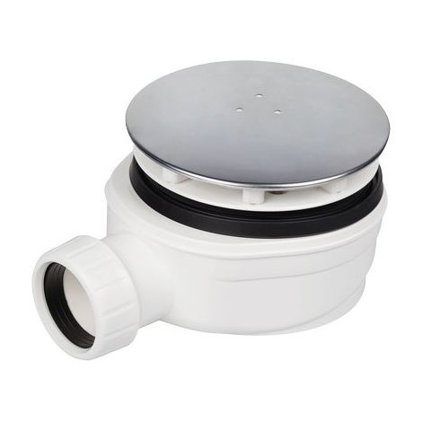 PILETTA DOCCIA SIFONATA RIBASSATA  PP INOX H.MM 60 11/2