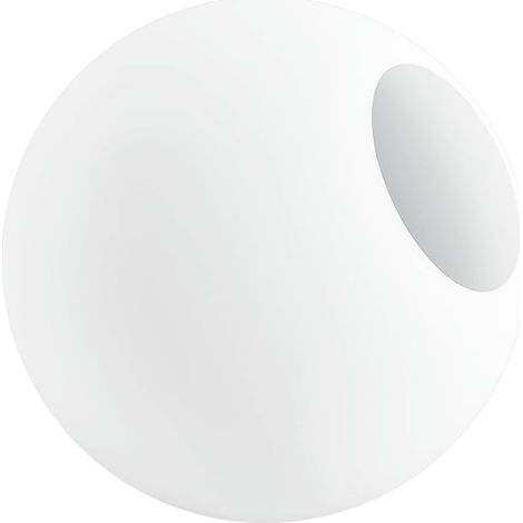 Globe Lampshade Frosted White Glass 150x136mm, Id: 68mm  Glass Replacement Lamp Shade Cover for Wall Light, Hanging Light, Vanity Light, Ceiling Light (1/5)