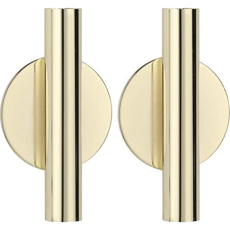 Set vases muraux ronds métal doré – Pour fleurs séchées, décoration murale élégante (1/5)