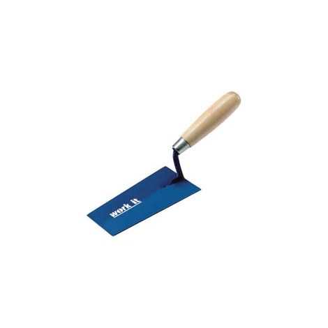 CAZZUOLINO WORK-IT PUNTA QUADRA MANICO IN LEGNO- - mm.140 - 41128 - 6 pezzi AUSONIA