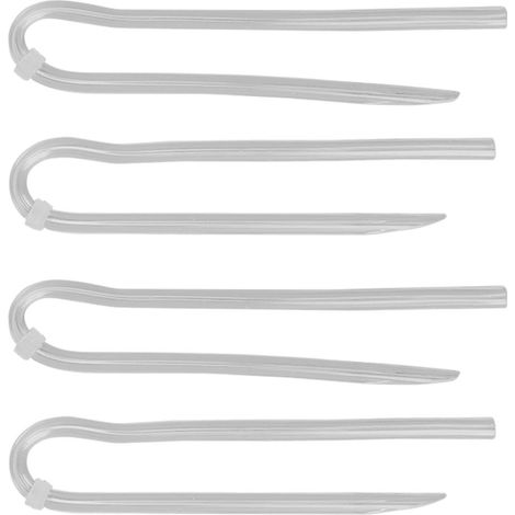Lot de 4 tubes préformés pour appareils auditifs BTE professionnels, accessoire de remplacement