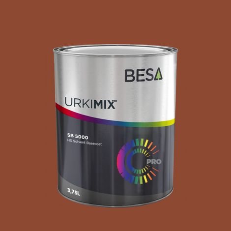 Pot de peinture Polyuréthane / bi composant Brun Cuivré RAL 8004  Mat - 250 gr
