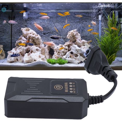 Minuteur pour aquarium, minuterie pour éclairage d'aquarium, prise de minuterie réglable, contrôleur de minuterie pour aquarium, prise UE 110-220 V (1/5)