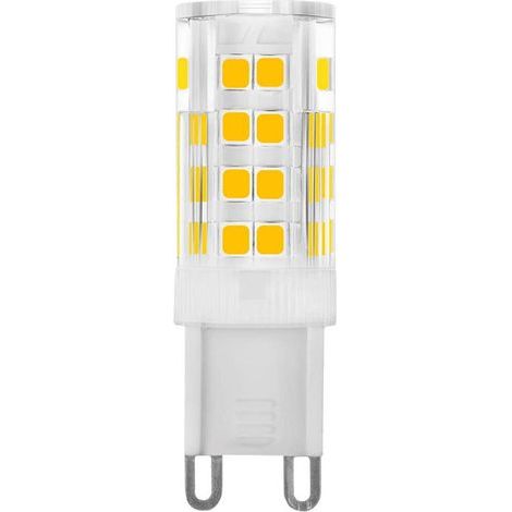 Bombillas LED AIDUCHO G9, luz blanca cálida 3000k, 5W, equivalente a bombillas halógenas de 40W, 420 lúmenes, no regulables, paquete de 5. (1/5)