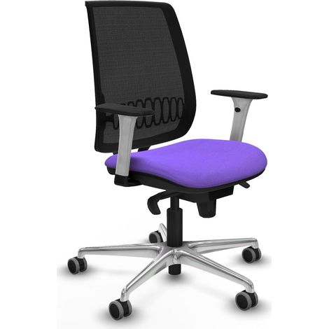 Silla de oficina piqueras y crespo Alares negro cómoda robusta (1/2)