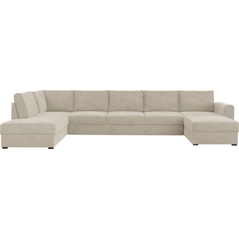 Canapé d'angle Comfivo Flumen I, Nazar 225.02, Disponible, 370x186x85cm, 0 (1/5)