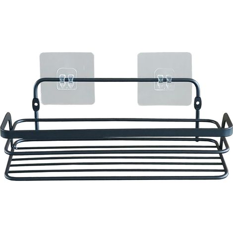 Panier de Douche (26,4 x 10,5 x 8,5 cm) Filaire Noir, Métal (1/4)