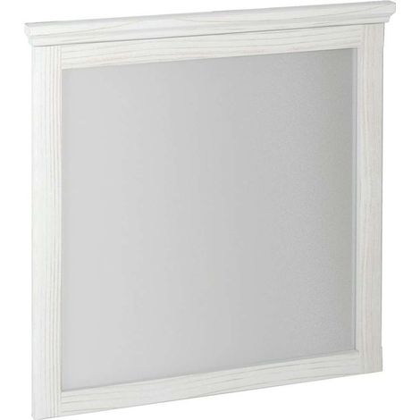Sapho Cross - Espejo en marco 70x80 cm, blanco antiguo CR212 (1/5)