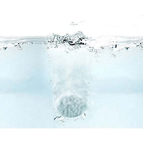 50 Chlortabletten, Sofortige Multifunktionsdesinfektion für Schwimmbad, Badewanne und Whirlpool