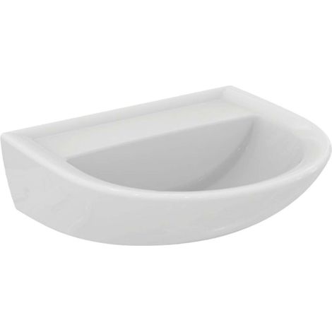 Ideal Standard Eurovit - Handwaschbecken 55x46 cm, ohne Überlauf, ohne Hahnloch, weiß W329901 (1/2)