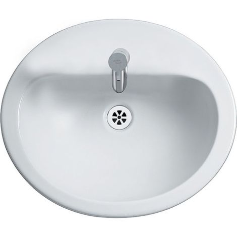Armitage Shanks Orbit 21 Countertop Basin without Overflow 550mm Wide - 1 Tap Hole (1/3)