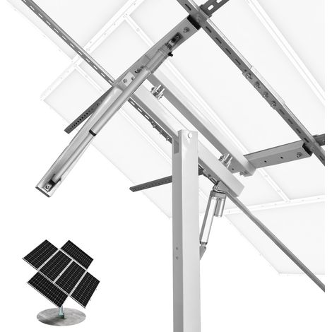 ECO-WORTHY Solarpanel Kit Tracking System Dual Axis (Increase 40% Power) with Tracker Controller für Solaranlage, solarmodul