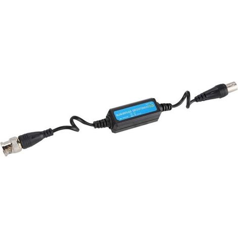 Shopcentral Erdschleifenisolator – Koaxial – Schwarz – Mini HD TVI/CVI/AHD/CVBS – Ideal für Kameras – Zuverlässige Isolation (1/5)