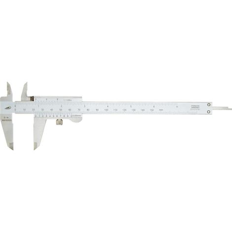 Helios Preisser Taschenmessschieber 0199 parallaxfreie Ablesung Messbereich 0-150 (1/5)