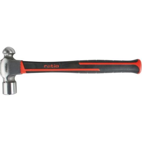 RATIO martillo cerrajero bola 600grs. m/fibra , 0UNIDADES
