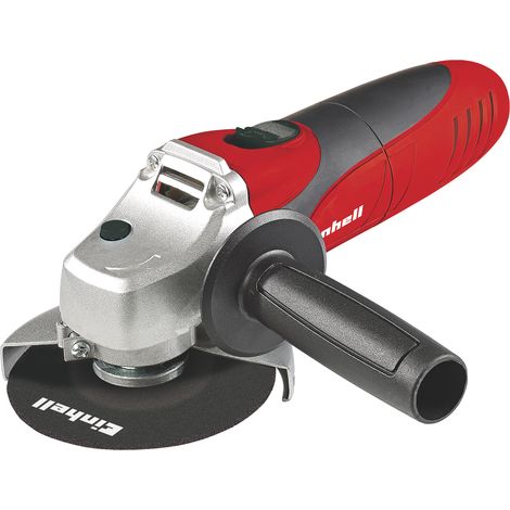Einhell Winkelschleifer TC-AG 115 (500 W, 12000 min.-1 Drehzahl, 115mm Scheiben-Ø, Scheibenschutz, Spindelarretierung, flacher Aluminium-Getriebekopf) (1/5)