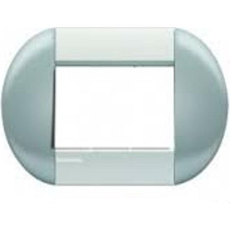 Bticino placca 3p sky livinglight lnb4803ts