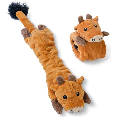 Pack de jouets couineurs pour chien, peluche bulle pour chiot en dentition, sans rembourrage, à mâcher. (1/5)