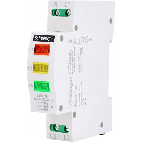 Schelinger 3-Phasen-Signallampe SL9 (1/5)