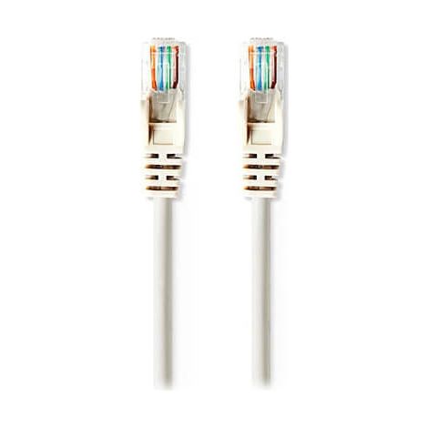 goobay M-Cab 3m U-UTP Cat6 - Cable de Red (3 m, Cat6, U/UTP (UTP), RJ-45, RJ-45, Gris)