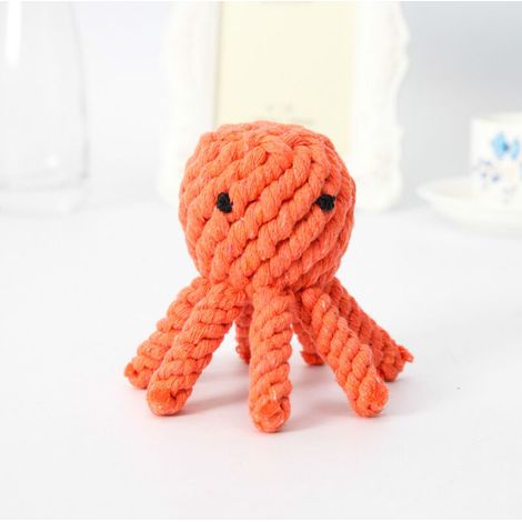 Dog Toy, Natural Cotton, Plush Toys, Safe and Non-Toxic Chew Toys for Small and Medium Dogs, Fun Chew Toy for Pets (1/5)