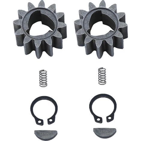 Kit de roue motrice 42661-VE2-800 (engrenages + clavettes, ressorts et clips 42672-VE2-800) pour tondeuse à gazon Honda HRR216/HRS216, compatible avec les modèles HRB216K4 et HRB216K5. (1/4)